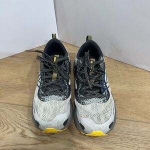 New Balance Kids' Gray and Yellow Athletic Shoes